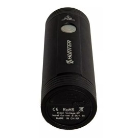 Hunter Luz Led Recargable Hunter 1100 Lm Para Bicicleta Htrlz06