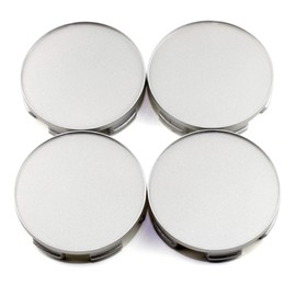 RTRHINOTUNING 4PCS 58mm Wheel Center Caps Compatible with Integra Civic Si Wheels 08w14-sel-7000-A3, OD: 2.28"/58 mm ID: 2.22"/56.5 mm Silver Hub Caps