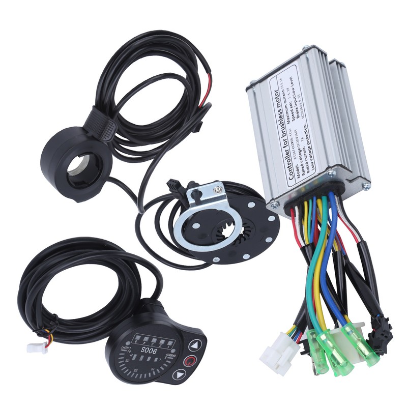 36V/48V 250W Electric Motor Brushless 7A Controller with KT‑900S LED