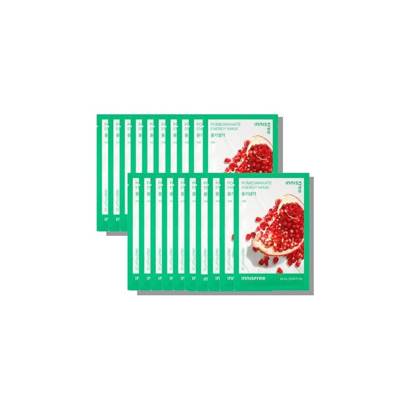 Innisfree [10+10] Innisfree Energy Mask 22mL 20 Sheets (Select 1
