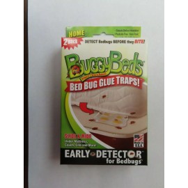 Buggy Beds  Bed Bug Glue Traps  Package of 2 traps  # 70249   NEW