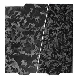 RETUXEP Camouflage+Black Forged Carbon Fiber Build Plate for Bambu Lab A1 Mini 3D Printer Platform,Double Sided Smooth Flexible Spring Steel Plate Effect Sheet 184x184mm for Bambu Lab A1 Mini