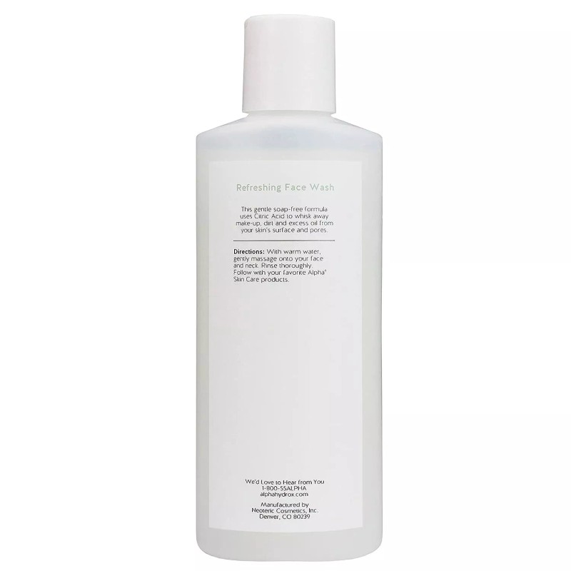 Alpha Skin Care Refreshing Face Wash | Anti-Aging Formula |