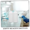 ABOOFAN 3Pcs Reagent Bottles Sturdy Hdpe Laboratory Sample Containers with