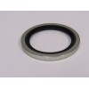 PRM INC. 1/2 INCH SEALING WASHER W/ BUNA SEAL FOR