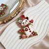 Christmas Holiday Enameled Brooch Pin Set – Festive Enamel Pins