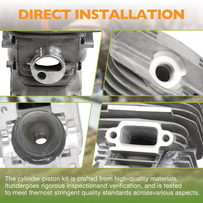 1141 020 1204 Cylinder Piston Kit Compatible with Stihl Chainsaws