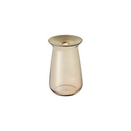 KINTO 20334 LUNA Vase Base, 3.1 x 5.1 inches (80 x 130 mm), Brown