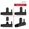 KIRCHHOFF Design Universal Angle Valve with Quick Release Angle Control