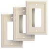 Harmon Designs Sunken Pearls Decorative Wall Plate Switch Plate Outlet