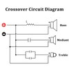 3 Way Speaker Crossover, PUV-W3 200W Passive Crossover for HiFi