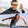TOODOO 4 Pairs Men Polarized Sunglasses with UV Protection Driving