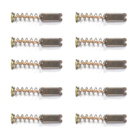 TopHomer 10 Pcs Electric Motor Carbon Brushes Mini Carbon Brushes Power Tool Replacement Parts Easy to Use Fit for Generic Electric Motor