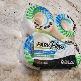 Bont  Skates|Flow Recreational Skate Wheels|Park Ramps Park Flow 99a 58x32mm