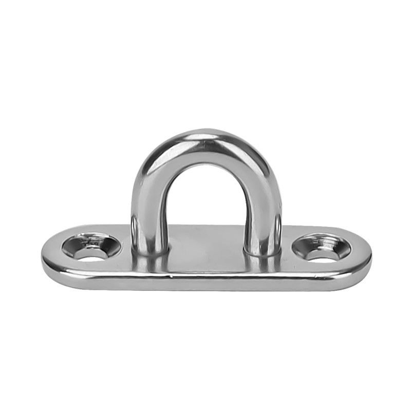 JOIKIT 10 PCS M5 Pad Eye Plate, 304 Stainless Steel