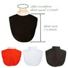 Auroeyfairy Priest Clergy Tab Collar Unisex Costume Pastor Bib Dickey