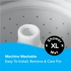 SlipX Solutions 27" Oversize Square Shower Mat, Non-Slip Mat for