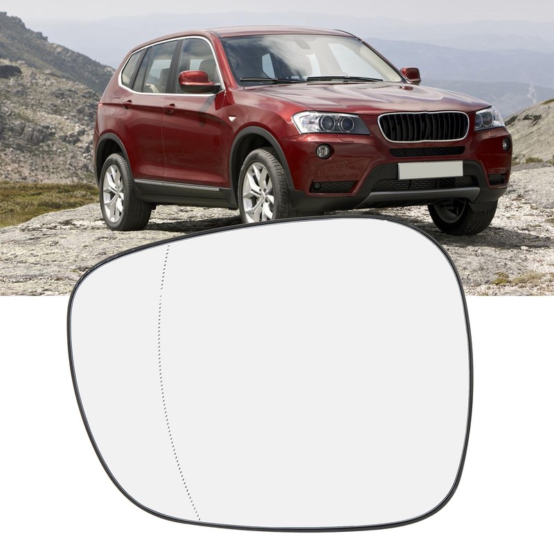 Heated Mirror Glass Scratch Resistant Weatherproof Reaview Mirror Glass with