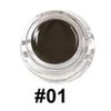 Saniye Sombra y Gel Pomada Para Cejas Cepillo Incluido Long
