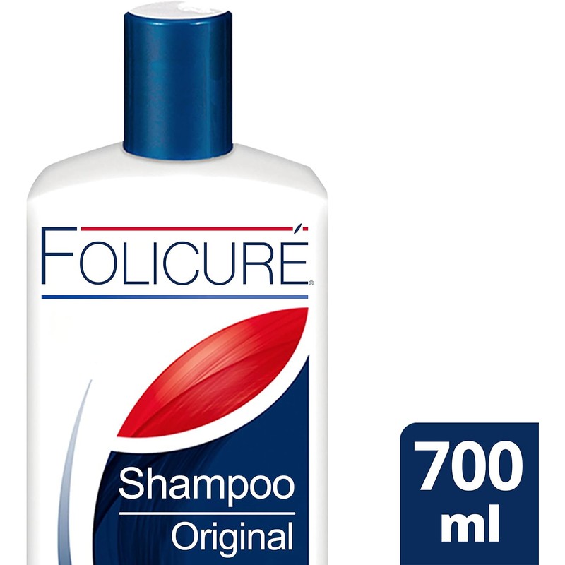 Folicuré Shampoo Original control caída con FolisacáridosTM, Pantenol y Biotina