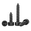 Qrity Pack of 20 Cylindrical Screws with Hexagon Socket, M3
