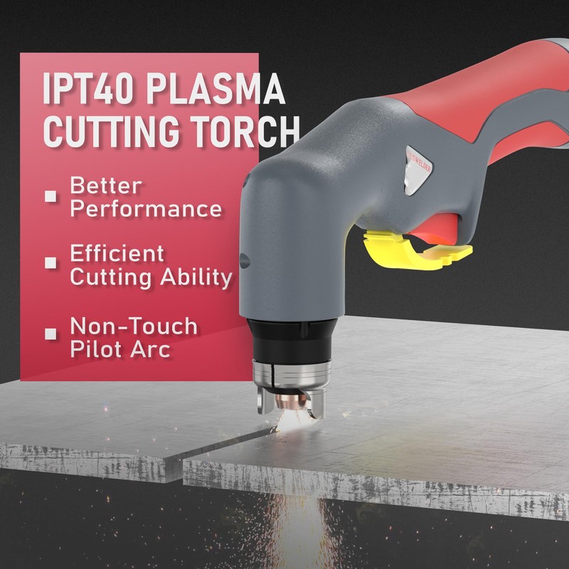 YESWELDER IPT40 Plasma Cutting Torch for YESWELDER CUT-65DS Plasma Cutter,Replacement