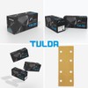 Tulda Sanding Paper Sheets Strips P40 70x198 8 Holes -