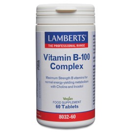 Lamberts Vitamin B-100 Complex 60 Tablets
