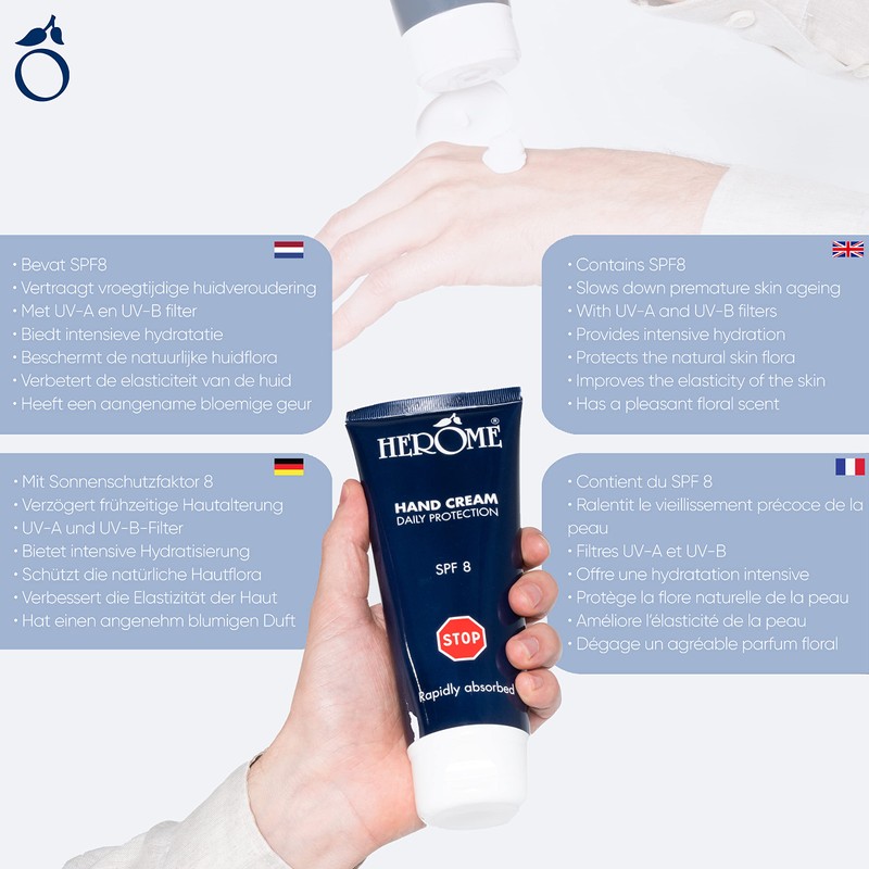 Herome Daily Protection Hand Cream – 200 ml – Quick