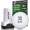 Ball Tatt - French Bulldog Golf Ball Stamp, Golf Ball