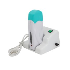 EpilWax - Professional Hair Removal Wax Heater with Modular Base - Compatible with 100 ml EpilWax Roll-On Cartridges - Green/White Modular Range