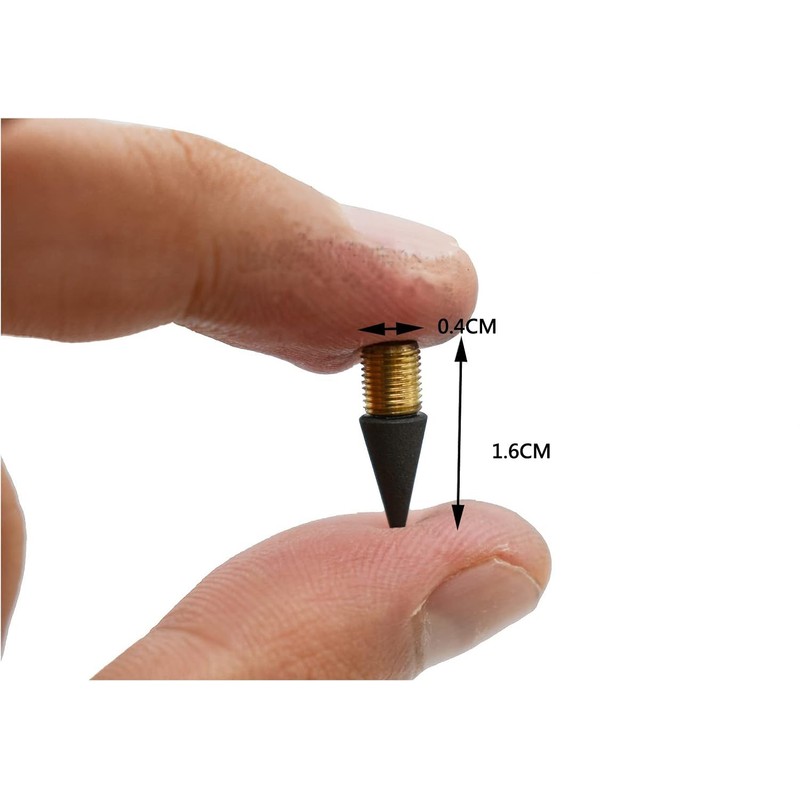 Set of 48 Retractable Pencils Refills, Forever Replacement Heads, Permanent