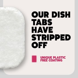 Ecover Zero Dishwasher Tablets, Dishwasher Salt & Rinse Aid Cleaning, Biodegradable Formula, Zero Fragrance, Pack of 1, 24 Tablets.