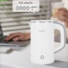 Electric Tea Kettle Auto Shut Off Boil Dry Protection Stainless