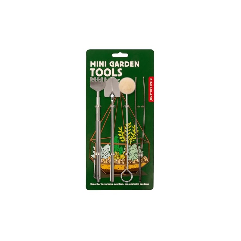 KIKKERLAND Mini Garden Tools CD703 Mini-Gartengeräte