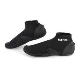 Seac Tropic, 2,5 mm neoprene diving boots with rigid sole and heel protection