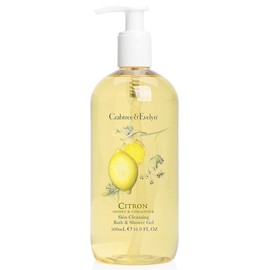 Crabtree & Evelyn Skin Cleansing Bath & Shower Gel, Citron Honey & Coriander, 16.9 Fl Oz