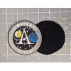 Unbranded Apollo NASA Patch Space Flight Rockets Embroidered Hook and