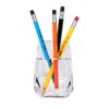 COM. TOP - Acrylic Pen Holder, Clear Desk Pen Cup,