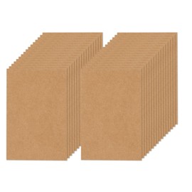 Pack of 95 Kraft Coloured A6 Blank Postcards for DIY Design, 300 g/m² Index Cards, Blank A6 Paper Cards for Labelling, Cardboard Paper, Craft Card for Printing, DIY (148 x 105 mm)