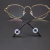AB Max Glasses Ear Grips - Black and White Ring