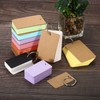 PATIKIL 3.5" x 2" Blank Flash Cards with Rings, 300