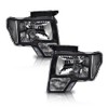 G-PLUS Headlights Assembly, Compatible with 2009-2014 Ford F150 09-14 Headlamp,