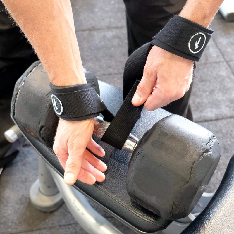 LOCK-WOOD Weightlifting Wrist Support Straps Lift Heavier & Secure Your