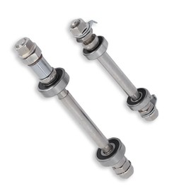 1 Pair Bike Axle, Bicycle Axles Rear Axle Front Axle Set Quick Release Front Rear Axles Hub Bike Repair Tool Accessories for Mountain Bikes, Road Bikes