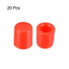 sourcing map 20pcs Tactile Push Button Switch Caps 3.3mm Hole