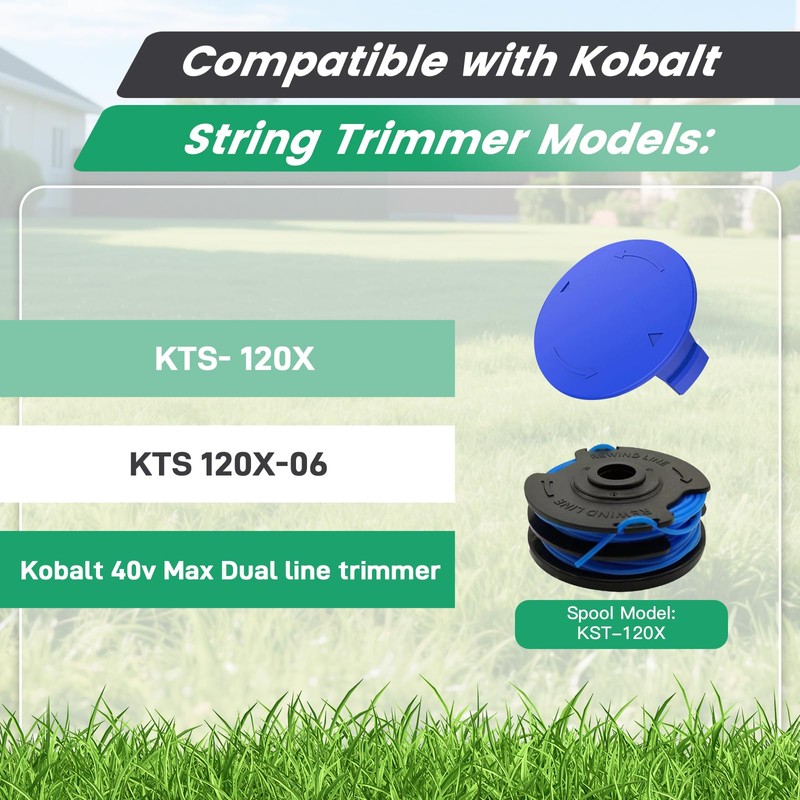 VinneMOO KST-120 KST120X KST-120X Weed Eater Spool Cap Cover Fit