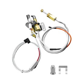 233-47845-05 Natural Gas Water Heater Pilot Assembly Fit for Bradford White Honeywell Nat 17/26 Water Heater, Thermocouple Pilot Spark lgnitor Kit Replace 415-47845-05 233-47845-02A 233-47845-03