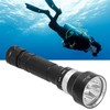 D40 Aviation Magnesium Aluminum Alloy Diving Waterproof Portable LED Flashlight