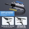 Delamiya Shock Absorbing Seat Spring, Bicycle Seat Post Damper, Seat
